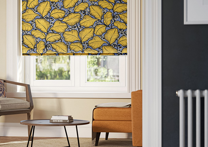 Magali, Ochre - Roman Blind - Image 5